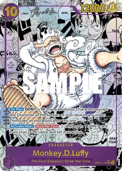 Monkey.D.Luffy [Alternate Art Manga] OP05-119