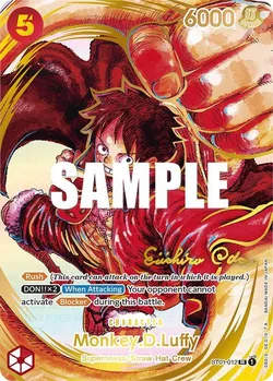 Monkey.D.Luffy [Anniversary Signature] ST01-012