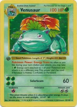 Venusaur [1st Edition] #15